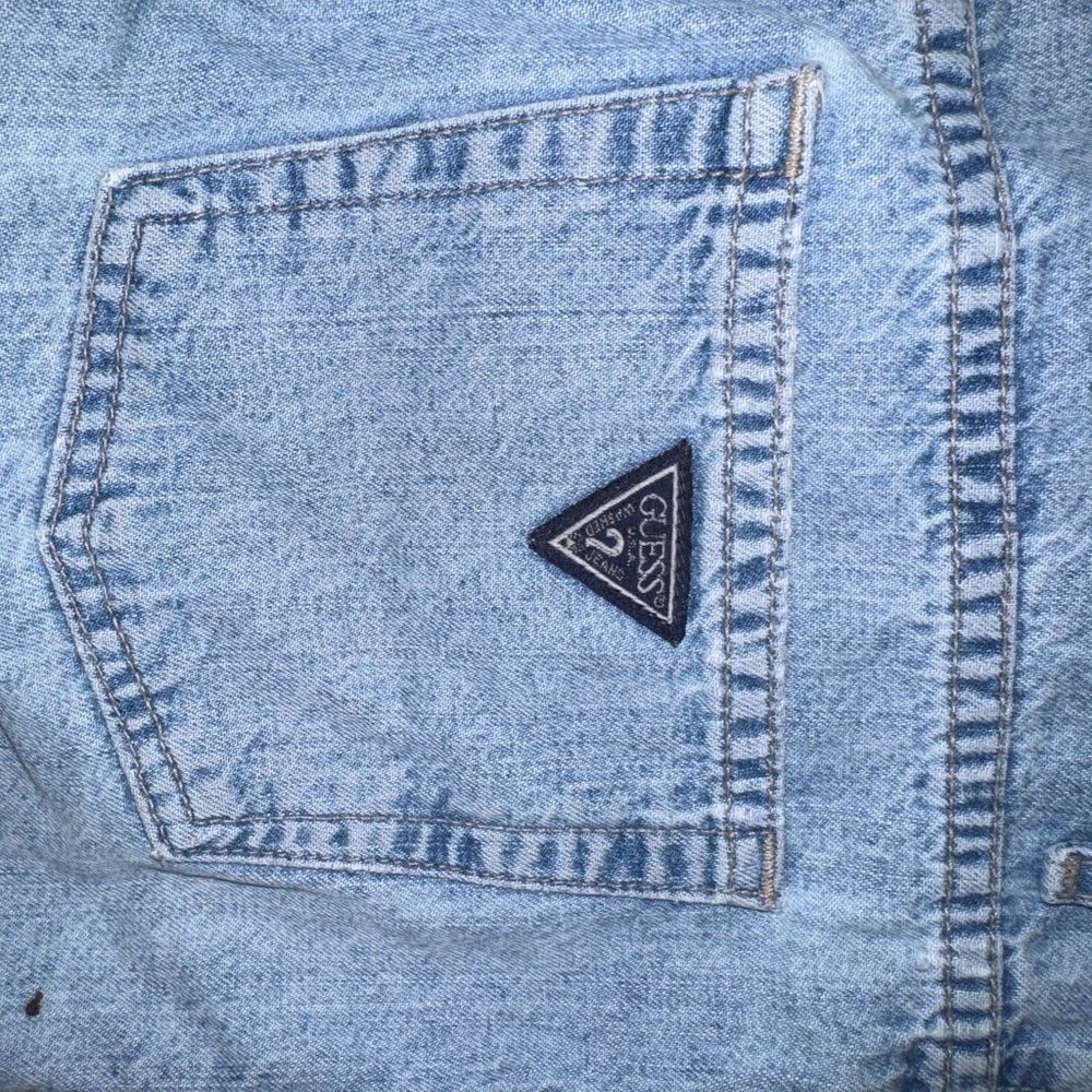 Light wash Guess Denim shorts